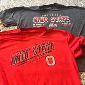 2 men XL OHIO STATE VARSITY AUTHENTIC APPAREL